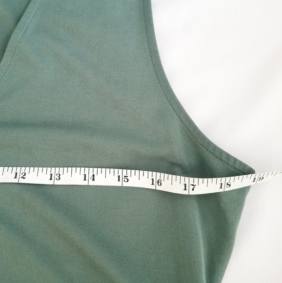 Open Edit V-Neckline Sleeveless Side Slit Maxi Dress - Picture 11 of 14